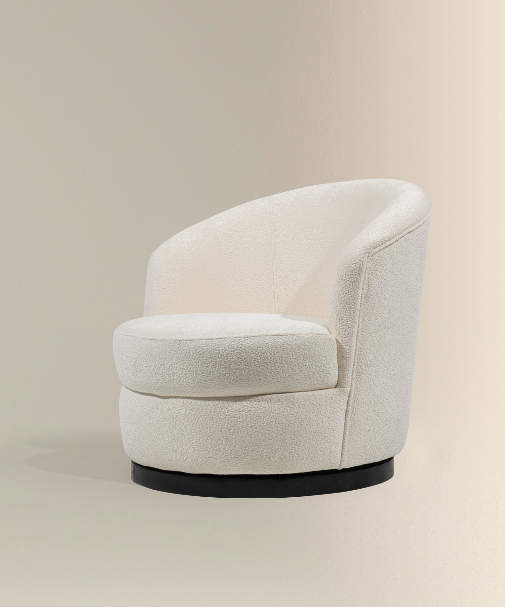 FORME Wood Swivel Chair