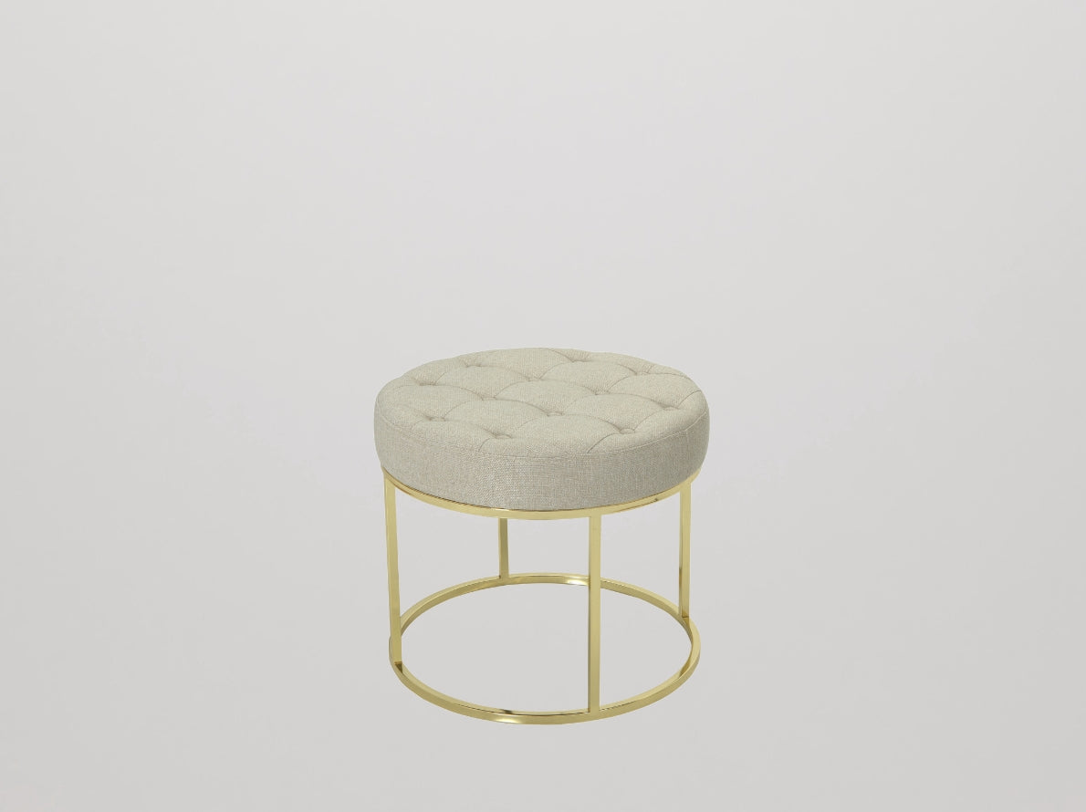 PUNTO Round Ottoman