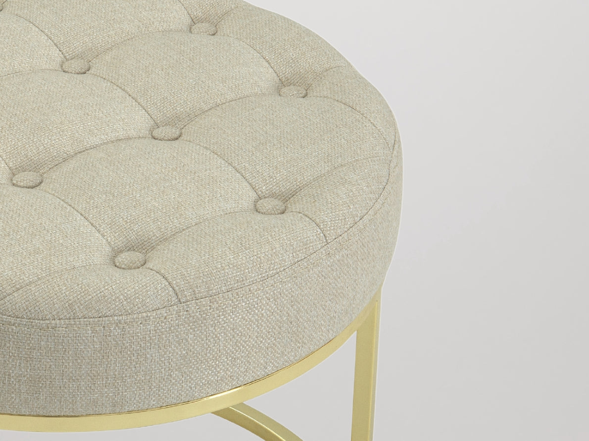 PUNTO Round Ottoman