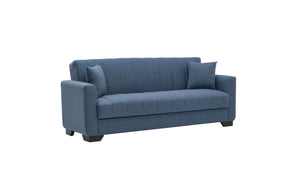 LUCAS Blue Sleeper Sofa